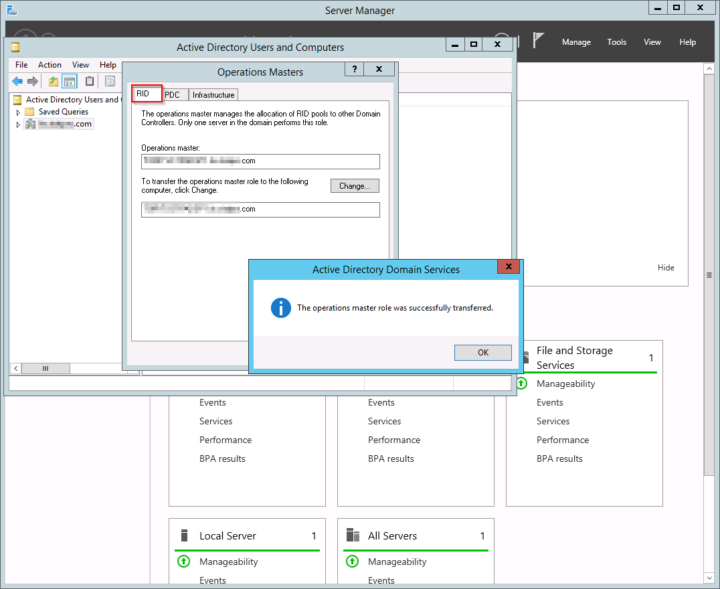 Step by Step Moving FSMO roles in Server 2012 R2 – Step 1: Transferring ...